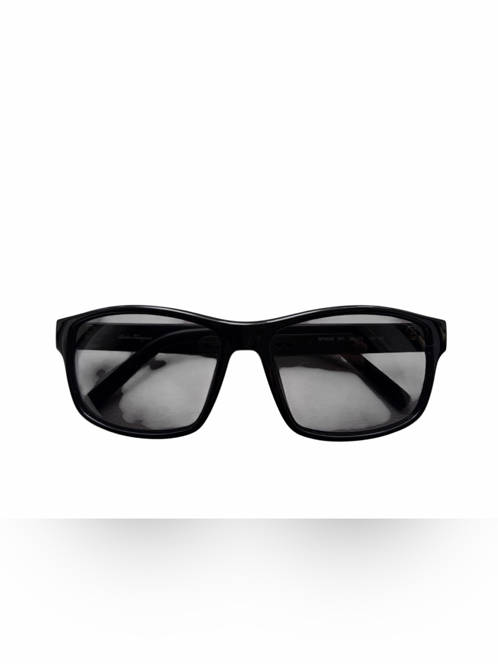 Men's Black Ferragamo Sunglasses - Classic UV Protection New